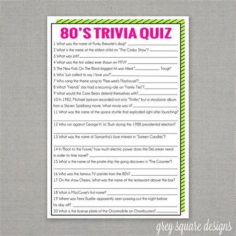 Mar 21, 2021 · these projects are then made available on the internet for everyone to enjoy, for free. 80's Trivia Quiz Game | 80s party, 80s birthday parties ...