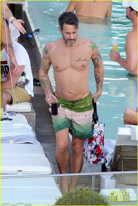 marc jacobs goes shirtless in brazil to celebrate 53rd birthday photo 3628126 marc jacobs