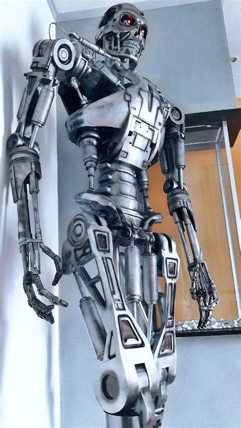 T2 Terminator T800 Endoskeleton 11 Lifesize Kit Etsy I Robot Robot