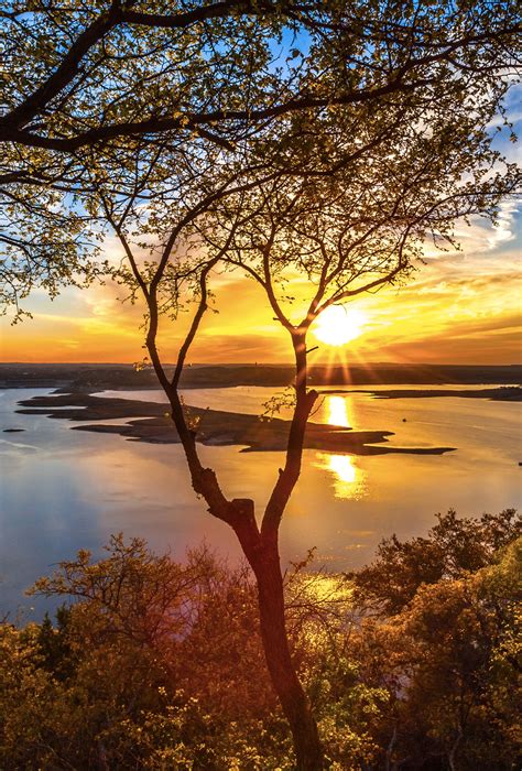 Miles de nuevas fotos de fondo se añaden todos los días. Fondo de pantalla semanal: Atardecer en el Lago Travis en ...