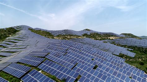 Solar Panels On Mountains Help Cut Carbon Emissions Cn