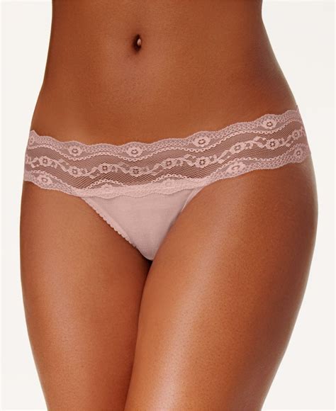 Lyst B Tempt D By Wacoal B Adorable Lace Waistband Thong