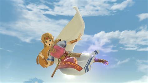 Ssbu Princess Zelda Lightning Kick By Isaac77598 On Deviantart