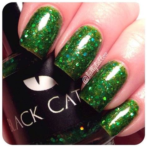 Victhy cat nail caps 3. Black Cat Lacquer - Poison Ivy From a Box Indied May ...