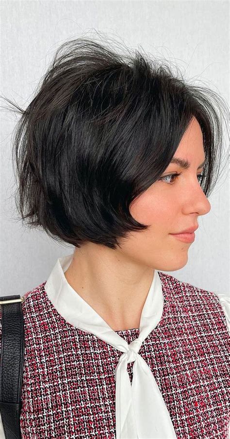 50 Short Hairstyles That Looks So Sassy Razor Cut French Bob