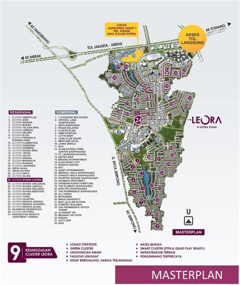 The Map Shows Where To Go And What To See In This Area As Well As