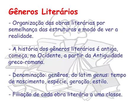 Ppt Gêneros Literários Powerpoint Presentation Free Download Id