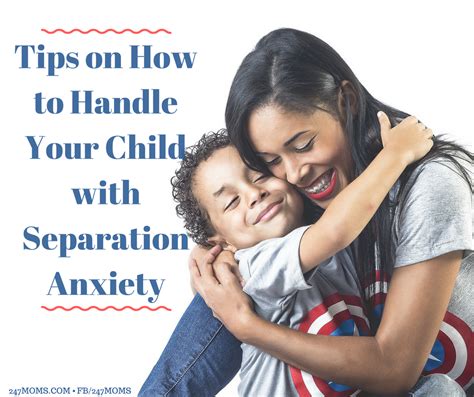 Tips On How To Handle Your Child With Separation Anxiety 247 Moms