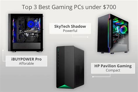 5 Best Gaming Pcs Under 700 Dollars In 2024