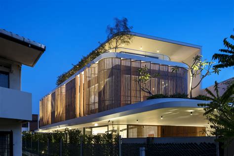 Gallery Of Bamboo Veil House Wallflower Architecture Design 21