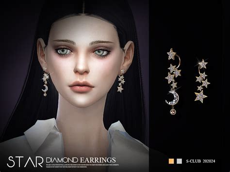 Stars Earrings Hope You Like Thank You Found In Tsr Category Sims 4