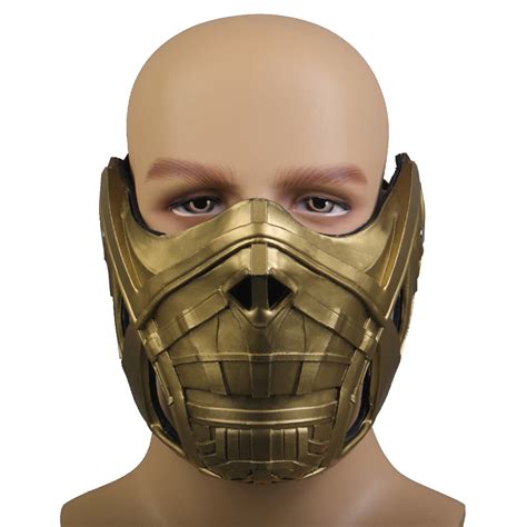 Promotional New Design 2021 Movie Mortal Kombat Scorpion Hanzo Hasashi Cosplay Mask