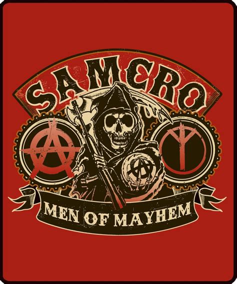 Sons Of Anarchy Samcro Throw Available Exclusively At Hmv Canada