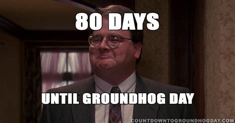 80 days until Groundhog Day 2021! – Countdown to Groundhog Day