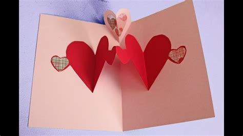 Easy Pop Up Heart Card Making Tutorial To Make With Kids Not Just For