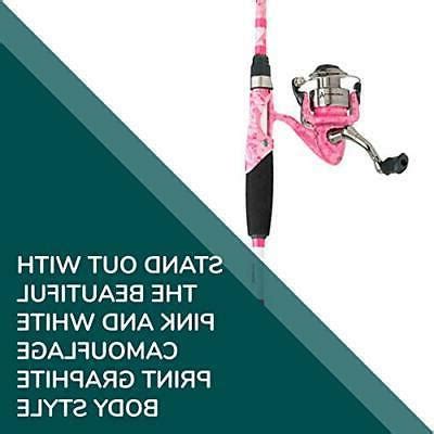 Fishing Pink Fishing Rod And Reel Ardent Lady Fishouflage Spinning Combo Two Piece Graphite