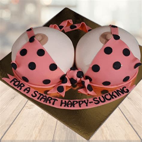 Big Boobs Cake Online For Groom Bachelor Party Yummycake
