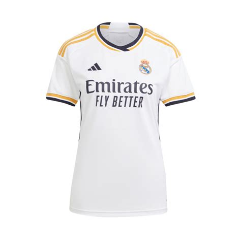 Maglia Adidas Real Madrid Prima Divisa 2023 2024 Donna White Fútbol