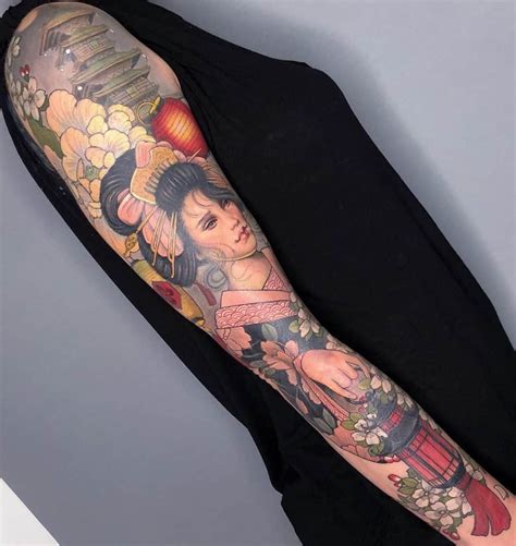 Geisha Tattoos Meanings Tattoo Designs Ideas