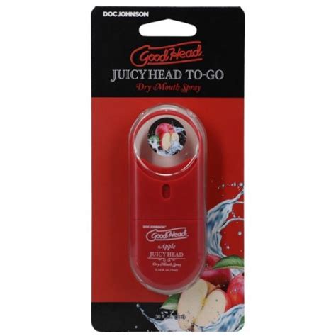 Goodhead Juicy Head Dry Mouth Spray To Go Apple Sex Toys And Adult Novelties Adult Dvd Empire