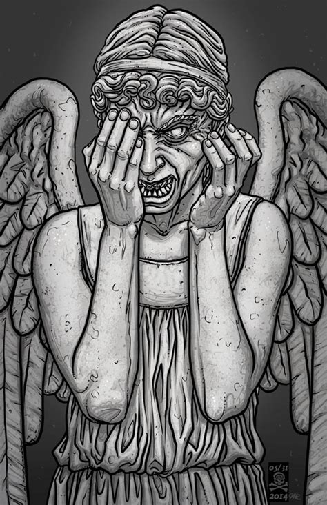 31 Days Of Halloween 2014 5 Of 31 Weeping Angel Doctor Who