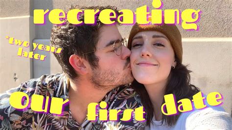 Recreating Our First Date Two Years Later Married Youtube