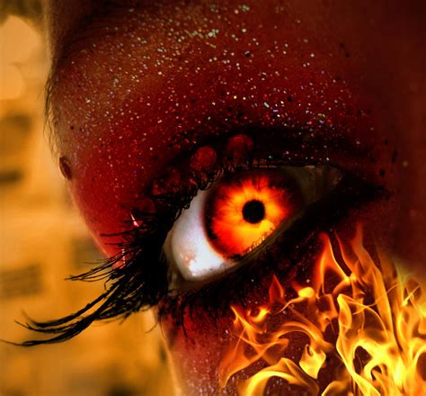 Fire Eye By Asdfgfunky On Deviantart