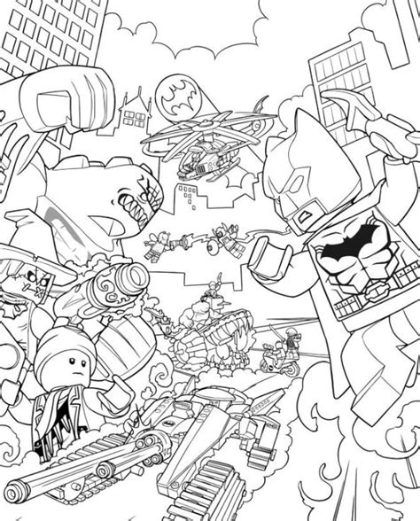 Zeven leden van de justice league. Kids-n-fun | 16 Kleurplaten van Lego Batman Film