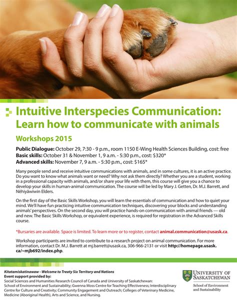 Intuitive Interspecies Communication Learn How To Communicate With Animals