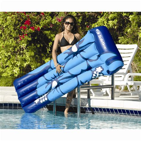 Get it as soon as tue, may 18. Solstice Riviera Float Air Mattress with Headrest - Pool ...