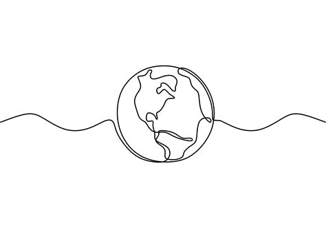 World Map Globe Pencil Drawing Stock Illustration 137