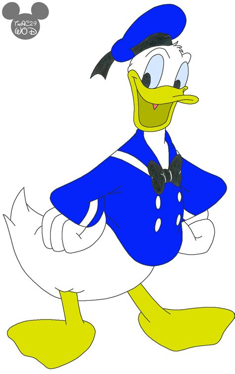 Donald Duck Sailor Suit Colored By Raptoruos Knight On Deviantart