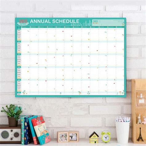 Calendar Book Annual Schedule Agenda Plan Book Planners School Office