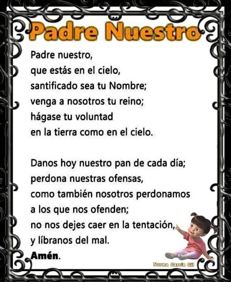 Padre Nuestro Printable