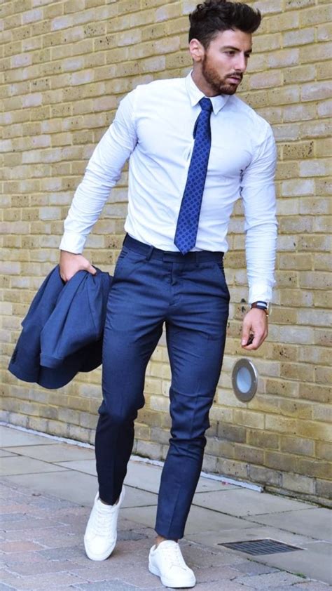 Aggregate More Than 85 Blue Trousers White Shirt Best Incdgdbentre