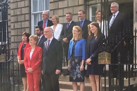 The Scottish Government Cabinet In Full
