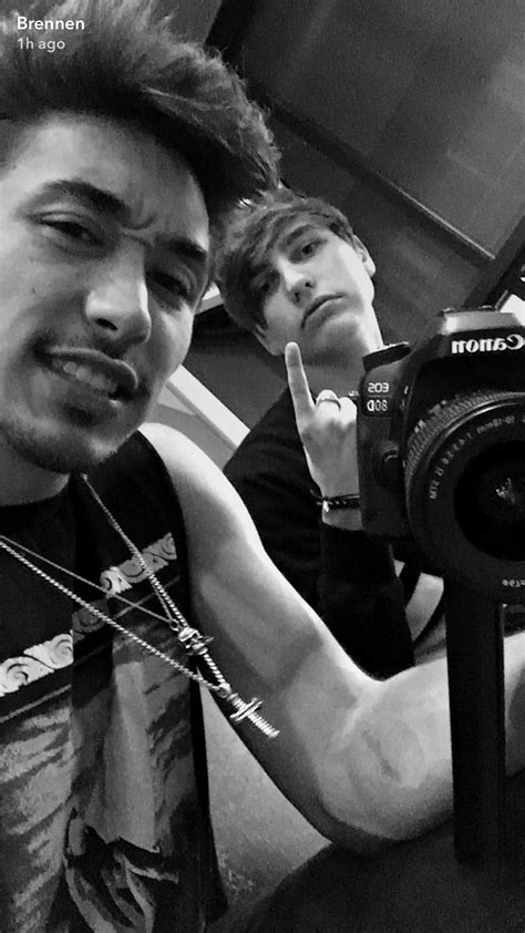 Colby Brock W Brennen Taylor Via Brennentaylor Snapchat Colby