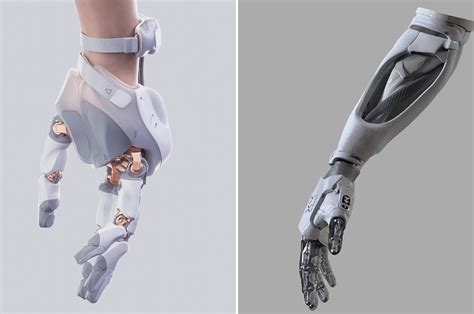this prosthetic limb integrates smart technology into its build to intuit and track each user s