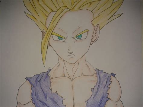 Drawing Gohan Ssj2 By Rodrigo562 Ourartcorner