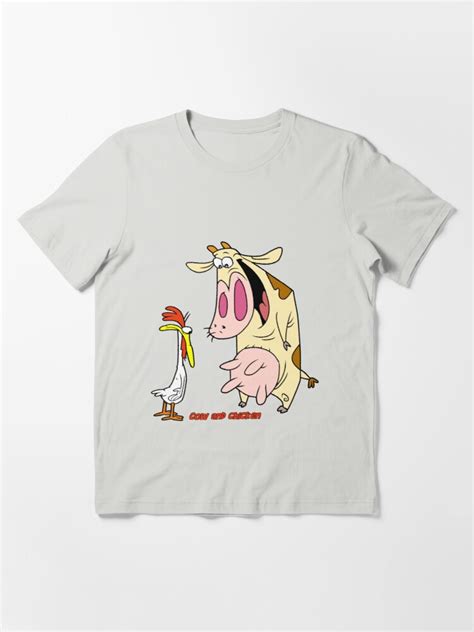 Cow And Chicken T Shirt For Sale By Czerra Redbubble Cow T Shirts