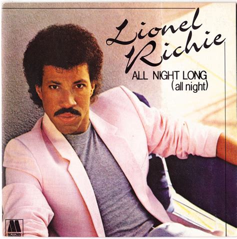 Lionel Richie All Night Long All Night 1983 Vinyl Discogs