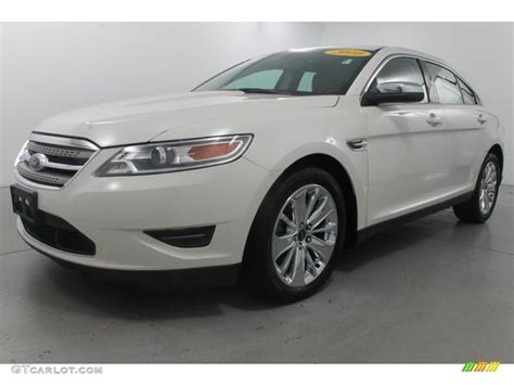 2010 White Suede Metallic Ford Taurus Limited 69523212