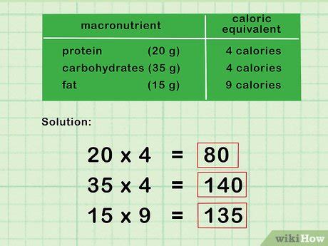Comment Calculer La Quantit De Calories Contenues Dans Les Aliments