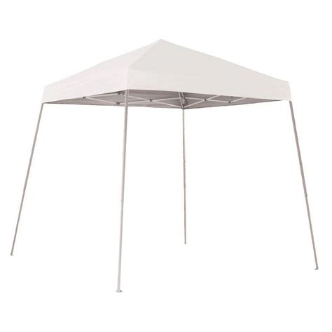 Eurmax basic 8'x8' pop up canopy, quick to set up, the ideal companion whether for business or recreational uses. ShelterLogic Sports Series 8 ft. x 8 ft. White Slant Leg ...
