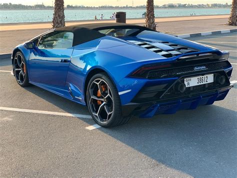 Lamborghini Huracán Evo Spyder Rent Dubai Rent Lamborghini Dubai
