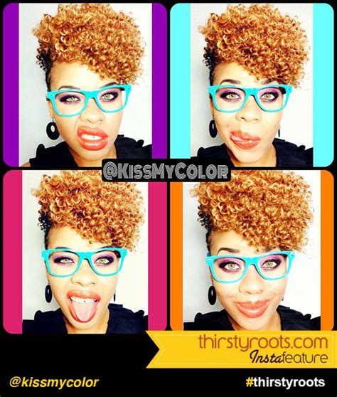 Once the cuticles have been raised, the hair tends to increase in porosity, which. Dyeing natural hair red and blonde | Natural hair styles ...