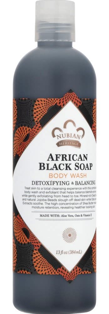 African Black Soap Body Wash Nubian Heritage 13 Oz Delivery