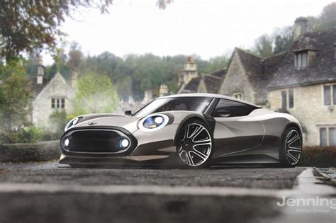 Mini Supercar Rendered Would Never Happen Still Looks Cool