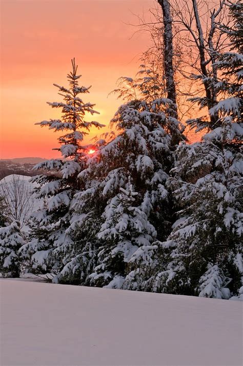 Winter Morning Sunrise By Jay Seeley Beautiful Winter Scenes Winter