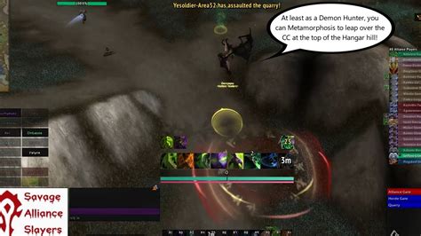 As A Demon Hunter You Can Leap Over Cc On The Ground With Metamorphosis Dragonflight